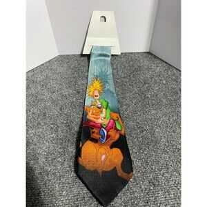 Cartoon Network Scooby doo Tie Mens Silk Graphic Print 2003